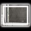 HOMCOM Dimmable Bathroom Mirror with Lights, 32" x 24" Backlit/Front Lit LED Mirror, Anti-Fog, Memory, Infinite Color Temp