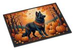 NEW Belgian Sheepdog Fall Doormat Front Door Mat Indoor Outdoor Rugs for Entryway, Non Slip Washable Low Pile, 18H X 27W