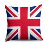 England Flag Throw Pillow 18x18 inches