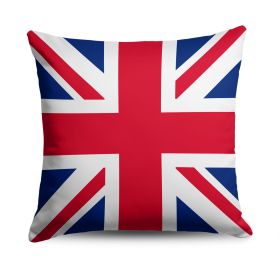 England Flag Throw Pillow 18x18 inches