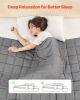 Weighted Blanket 25lb 88 x 104" King Size Cooling Breathable Heavy Blanket