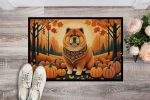 NEW Chow Chow Fall Doormat Front Door Mat Indoor Outdoor Rugs for Entryway, Non Slip Washable Low Pile, 18H X 27W