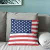 USA Flag Throw Pillow 18x18 inches