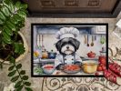 NEW Havanese The Chef Doormat Front Door Mat Indoor Outdoor Rugs for Entryway, Non Slip Washable Low Pile, 18H X 27W