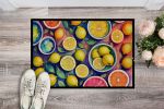 NEW Colorful Lemons Doormat Front Door Mat Indoor Outdoor Rugs for Entryway, Non Slip Washable Low Pile, 18H X 27W