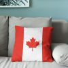 Canada Flag Throw Pillow 18x18 inches