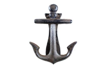 Cast Iron Decorative Anchor Door Knocker 6""